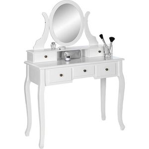 Ambia Home TOALETNÝ STOLÍK, biela, 97/40/142 cm vyobraziť