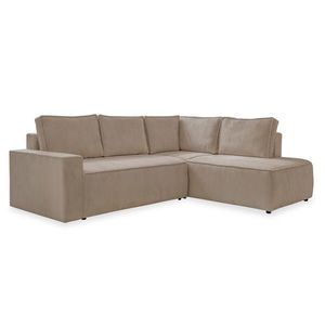 MID.YOU ROHOVÁ SEDACIA SÚPRAVA, textil, taupe vyobraziť