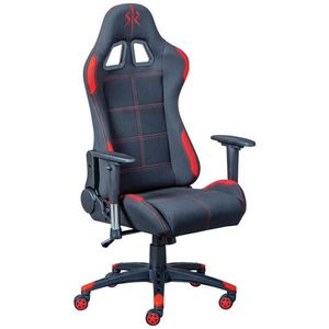 MID.YOU KANCELÁRSKE KRESLO, sieť, červená, čierna vyobraziť