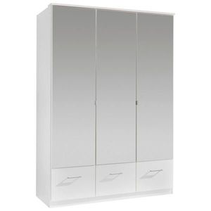 MID.YOU SKRIŇA S OTOČNÝMI DVERAMI, biela, 135/199/58 cm vyobraziť