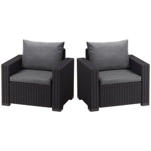 Ambia Garden SADA LOUNGE KRESIEL, plast, textil vyobraziť