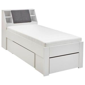 Carryhome POSTEĽ S ÚLOŽNÝM PRIESTOROM, 90/200 cm biela vyobraziť