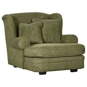 Ambia Home XXL KRESLO, textil, tmavozelená vyobraziť