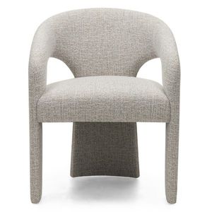 Designové čalouněné jídelní křeslo Nuria béžovokrémové vyobraziť