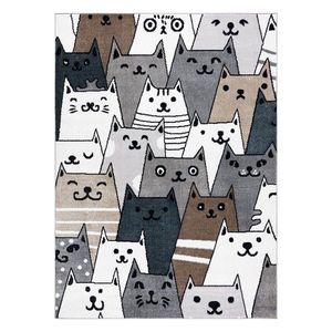 Dětský koberec BEO GATTI šedý vyobraziť