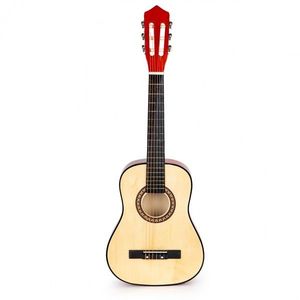 Drevená gitara Country EcoToys hnedá vyobraziť
