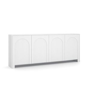 Komoda Arco 204 cm bílá vyobraziť