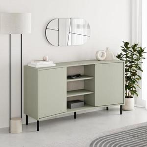 Komoda Houseland Frem 150 cm sivozelená vyobraziť