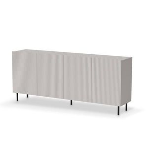 Komoda Paxos 180 cm kašmír/černá vyobraziť