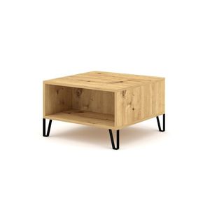 Konferenční stolek Bilbao 60 cm dub artisan/bílý vyobraziť