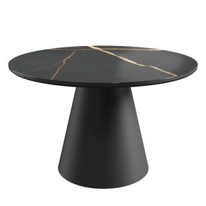 Konferenční stolek Margos 66 cm černý/mramor II vyobraziť