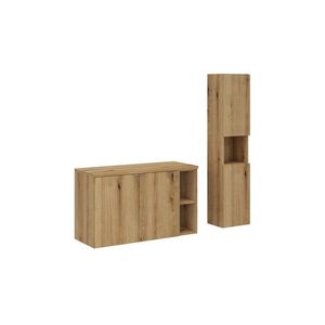 Koupelnová sestava Nova Oak se skříňkami 100 cm dub evoke vyobraziť