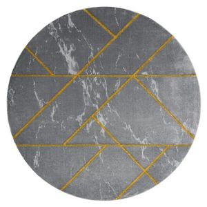 Kulatý koberec ESTEMA MARBLEGEO šedý vyobraziť