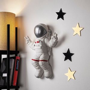 Nástěnná dekorace Astronaut bílá/šedá vyobraziť