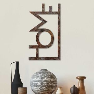 Nástěnná dekorace Rusty Home vícebarevná vyobraziť