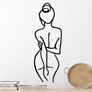 Nástěnná dekorace Woman Body černá vyobraziť