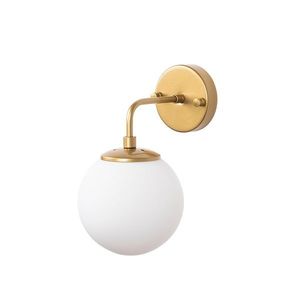 Nástěnná lampa Horn II zlatá vyobraziť