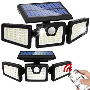 Nástěnná solární LED lampa Vrena černá vyobraziť
