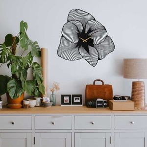 Nástěnné kovové hodiny Azalea APS039 70 černé vyobraziť