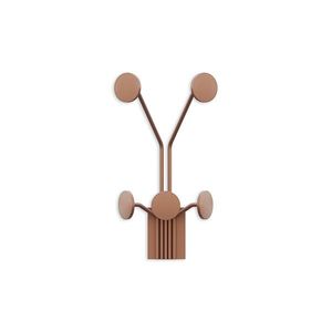 Nástěnný kovový háček Giraffe 24 cm bronz vyobraziť