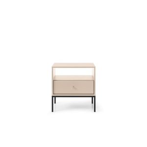 Noční stolek Mono II 54 cm béžový/černý vyobraziť