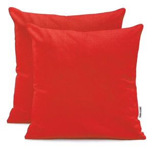Obliečky na vankúše DecoKing Amber červené vyobraziť