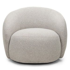 Otočné designové křeslo Nambi béžové vyobraziť