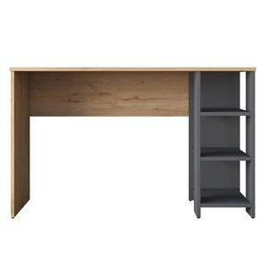 Psací stůl Brana 120 cm ořech/antracit vyobraziť