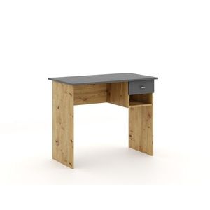 Psací stůl Colin 90 cm dub artisan/antracit vyobraziť