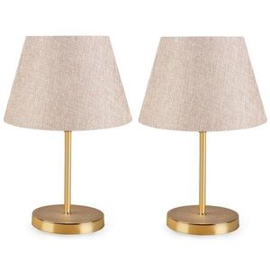 Sada 2 stolních lamp Deno III krémová vyobraziť