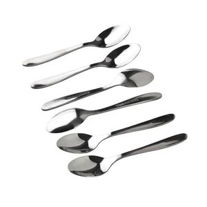 Sada 6 ks lžiček ORCHID 11, 7 cm nerezová ocel vyobraziť