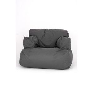 Sedací vak ve tvaru křesla Relax šedý vyobraziť