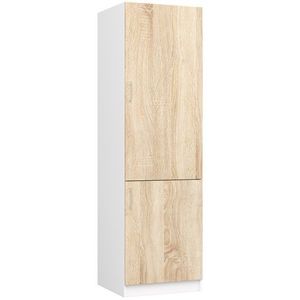 Skriňa na vstavanú chladničku S 60cm Artus biela/sonoma vyobraziť