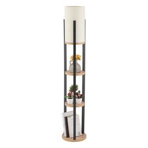 Stojací lampa Nora II černá/přírodní dub vyobraziť