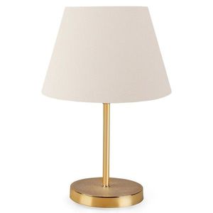 Stolní lampa Ayda krémová/zlatá vyobraziť