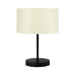 Stolní lampa Barabas krémová/černá vyobraziť