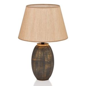 Stolní lampa Elev hnědá/zlatá vyobraziť