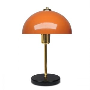 Stolní lampa Rety oranžová/zlatá vyobraziť