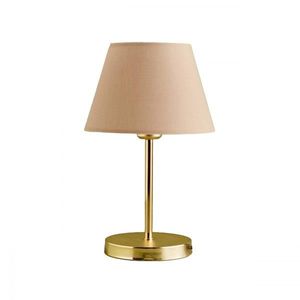Stolní lampa Shade II béžová/zlatá vyobraziť