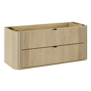 Závěsná skříňka pod umyvadlo Ovalia 120 cm dub Cremona vyobraziť