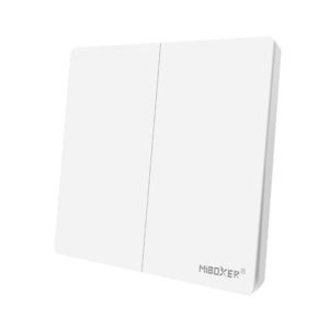 LED Solution Mi-Light RF Bezdrôtový nástenný vypínač 2-tlačítkový PUSH3-2 vyobraziť