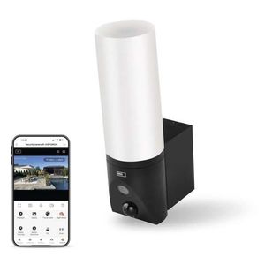EMOS GoSmart Čierna vonkajšia otočná kamera s WiFi a svetlom H4065 vyobraziť