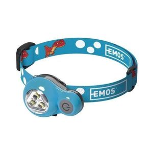 EMOS Detská LED čelovka dino 12lm, 12m, modrá P3540/MODRA vyobraziť