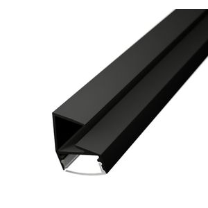LED Solution Hliníkový profil pre sklo pre LED pásiky SK1 čierny Vyberte variantu a dĺžku: Profil bez difúzora 2m LP701B vyobraziť