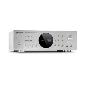 Auna AMP-218 BT, Digital-Surround zosilňovač, 5.1, 2 x 120W, 3 x 50W, RMS, BT, 2 x mikro vyobraziť