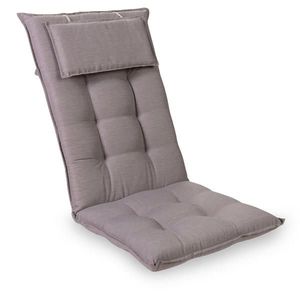 Blumfeldt Sylt, čalúnená podložka, podložka na stoličku, podložka na vyššie polohovacie kreslo, vankúš, polyester, 50 × 120 × 9 cm vyobraziť