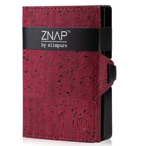 Slimpuro ZNAP, tenká peňaženka, 8 kariet, priečinok mince, 8, 9 × 1, 5 × 6, 3 cm (Š × V × H), RFID ochrana vyobraziť