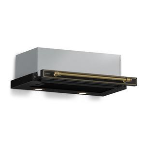 Klarstein Victoria výsuvný digestor elegantný, retro inšpirovaný, nadčasový EEC A++ 358, 54m³/h 60cm vyobraziť