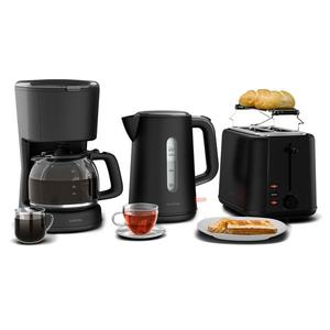Klarstein Velaire raňajkový set, hriankovač, rýchlovarná kanvica a kávovar, 800 W, 1, 7 l vyobraziť