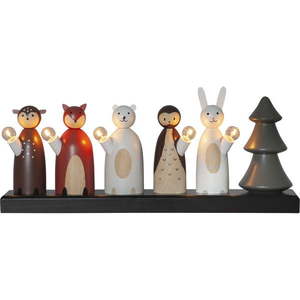 Svetelná dekorácia s vianočným motívom Forest Friends – Star Trading vyobraziť